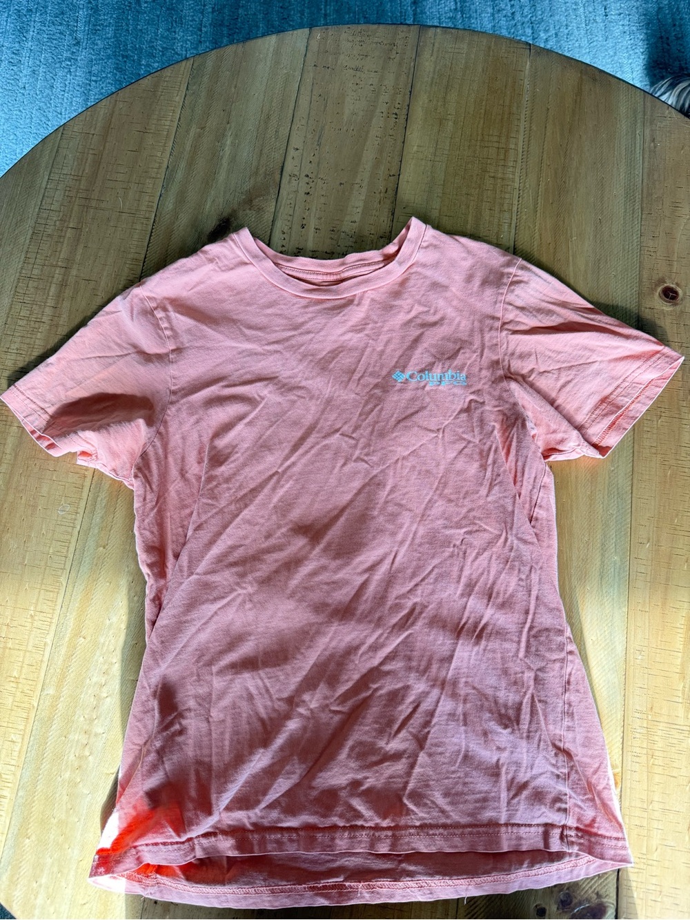 Columbia Peach Crewneck Tee